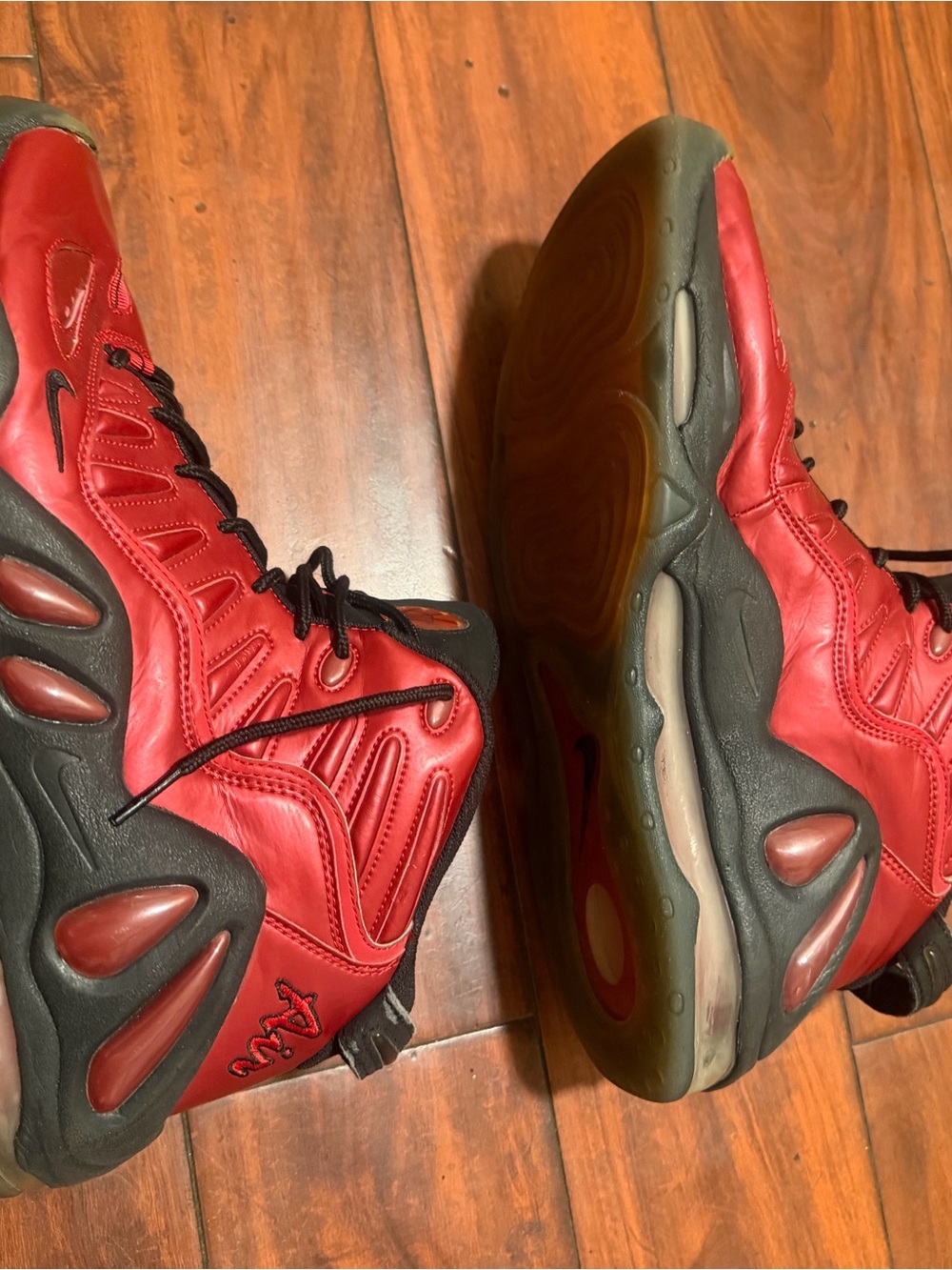 Nike Air Max Uptempo 97 Varsity Red/Black Cranberry 399207-600 Men's sz11 - Picture 13 of 13